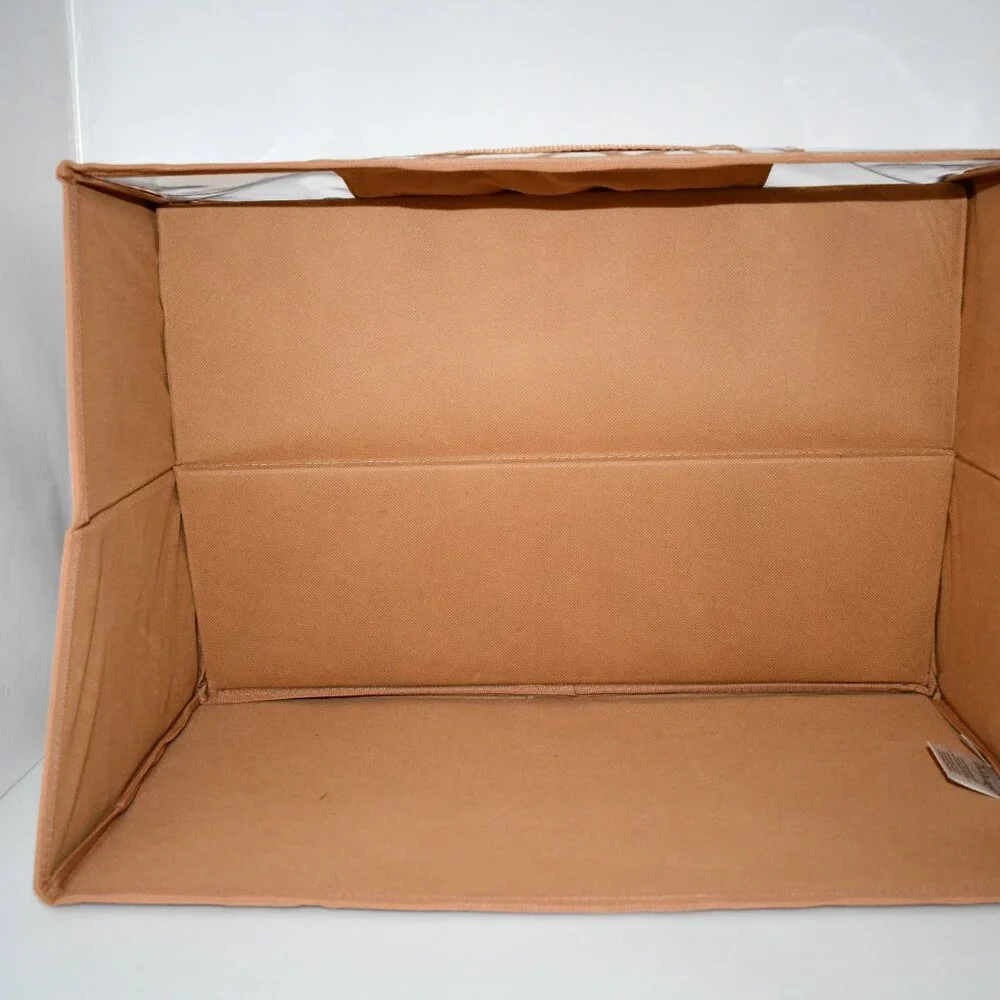 Thirty One  Shelf Storage Bin  in  Fawn Patchwork  NWT